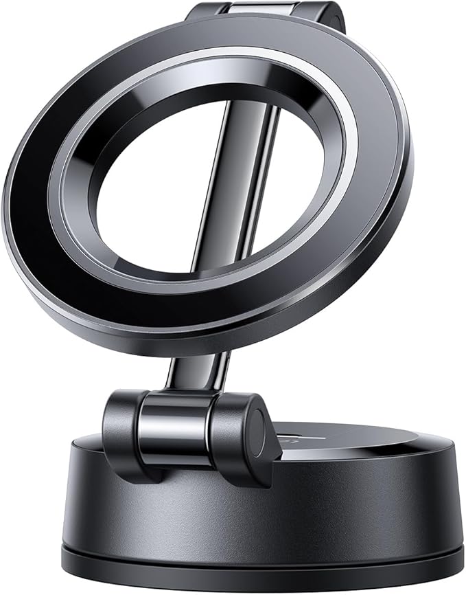 Lamicall Car Phone Mount [70LBS Powerful Suction] for Magsafe Car Mount, 360° Adjustable Suction Cup Phone Mount Dashboard & Windshield for Truck for iPhone 17 All Smartphone