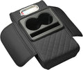 Car Armrest Cushion for Mercedes Benz E-Class W211 2001-2005 2006 2007 2008 2009, Car Center Console Cover Armrest Pad with Cup Holder and Tissue Box, Car Accessories,Black