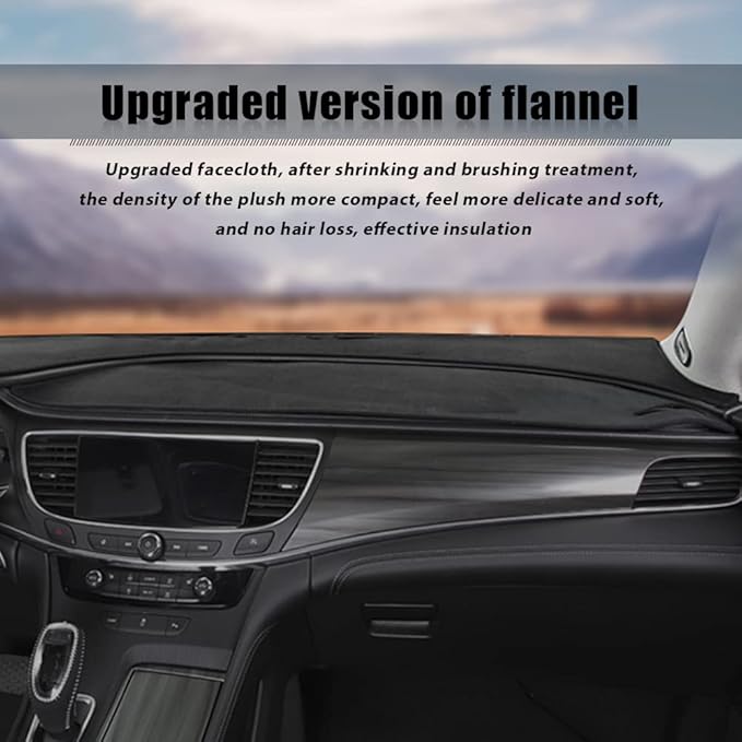Flannel Dashboard Dash Cover Nonslip Car Dash Board Mat Compatible with Lexus ES ES300 ES330 ES350 ES300h 2019 2020 XZ10