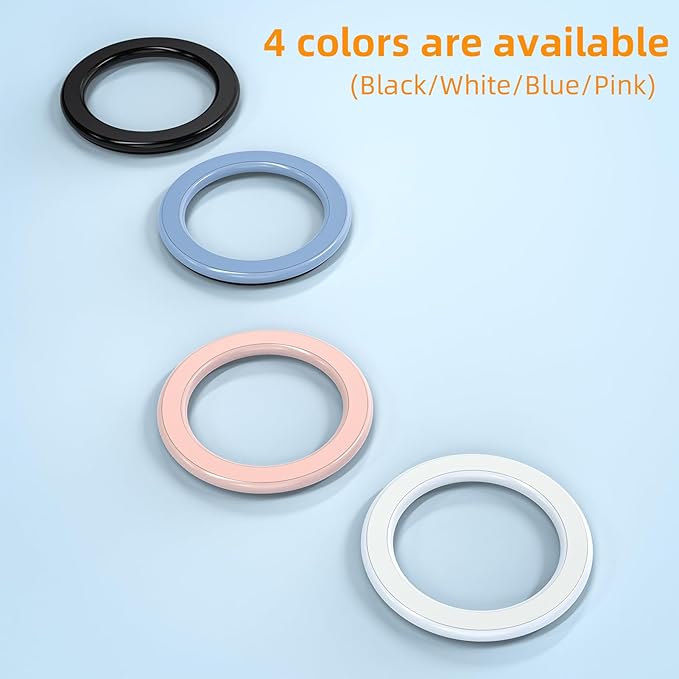 3 Pack Wall Mount Magnetic Phone Holder for iPhone 17/17 Pro/17 Pro Max/Air/16 15 14 13 12 Pro Max Plus mini, Hands-Free Magnet Shower Mirror Cell Phone Holder/Car Sticker Phone Stand, Pink
