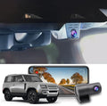 Fitcamx Front 2K+Rear 1080P Dash Cam Adapts for Land Rover Defender 90 110 130 2020-2026 (L663), OEM Style, 2 Channel HD Video, Built-in WiFi & APP, Loop Recording, G-Sensor, Easy to Use, 64GB Card