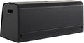 XDV Trunk Organizers, Car Organizers, Storage Solutions, and Car Storage Organizers for SUVs, Sedans, Back Seats, and Luxury Vehicles with Lid, Leather, Small, Large Car shoes box (Plain Black, XXL)