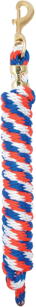 Weaver Equine Performance Lead Rope, Long Horse Lead Rope with Quick Halter Attachment, Soft Comfort Grip, Barn Horse Tack for Daily Use & Showing