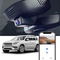 Fitcamx Front 4K+Rear 1080P Dash Cam Adapts for for Volvo XC90 2023-2026 Plug-in Hybrid B5 B6 T8 (Model B), OEM Look, 2 Way HD Video, WiFi & APP, Loop Recording, G-Sensor, Easy to Set, 128GB Card
