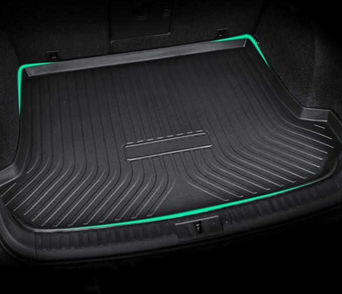 Cargo Liners Fits Honda Civic 2016-2021 Rear Trunk Floor Mats 3D Boot Tray All-Weather TPE Black