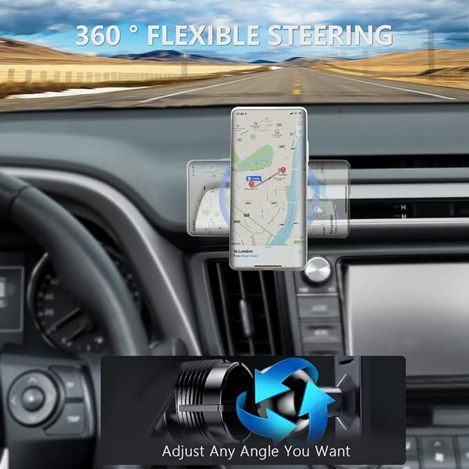 Magnetic Wireless Car Mount Charger,fit for Toyota RAV4 Accessories 2018-2013,15W Fast Charging Air Vent Mag-Safe Car Phone Holder, Compatible with iPhone 14/13/12 Series/Mag-Safe Case