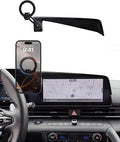 PZK Car Phone Holder for Hyundai Elantra 2021-2025 2026 SE/SEL/Sport/Limited/N Line Accessories Custom 8-Inch/10.25-Inch Screen Car Phone Mount Compatible with Magsafe 360° Rotating Extension Rod