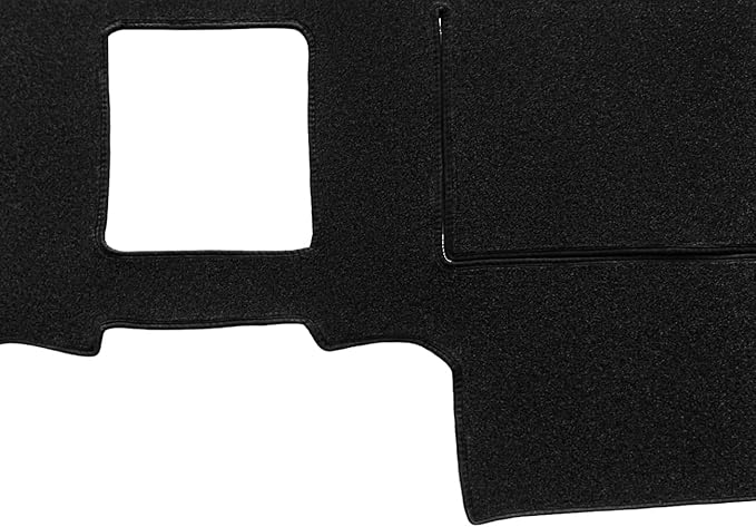 Yiz Dash Cover Mat Custom Fit for Ford F150 Pickup Truck 2004 2005 2006 2007 2008 / Lincoln Mark LT, Dashboard Cover Pad Carpet Protector J58 (Black)