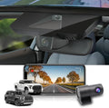Fitcamx Front 4K+Rear 1080P Dash Cam Adapts for Toyota Tundra 2022-2026 Hybrid & Sequoia 2023-2026 (Gen3), OEM Look, 2 Way HD Video, WiFi & APP, Loop Recording, G-Sensor, Easy to Use, 128GB Card
