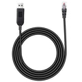 6.56Ft Radar Detector Cable - USB to RJ11 Plug Cable for Escort Radenso XP Uniden Beltronics Cobra Whistler - Premium Replacement Power Cord for Radar Detectors - Durable USB to RJ11 Connection