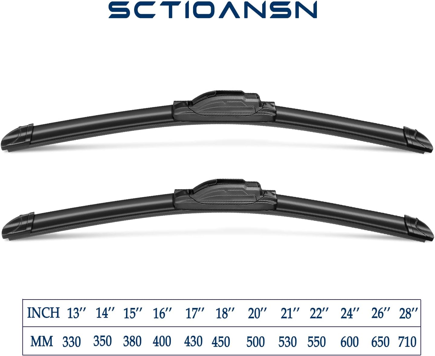3Pcs Windshield Wiper Blades for Toyota 4Runner 2010-2018 2019 2020 2021 2022 2023 2024, Original Equipment Replacement Front and Rear Windshield Wipers for My Car- 24"/20"/12F" (Pack of 3) J- HOOK