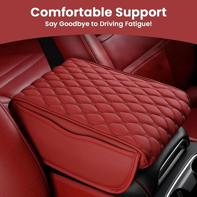 Car Center Console Cover for Acura RDX 2007-2019 2020 2021 2022 2023 2024 2025,Arm Rest Lid Cushion Protector Multifunctional Armrest Cushion Pad Interior Accessories,Grey