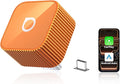 OTTOCAST 2026 New Mini Slim [USB C], 2-in-1 Wireless CarPlay Adapter & Android Auto Adapter, Plug & Play, 5s Auto-Connect Wireless Carplay Dongle for Factory Wired Cars, iPhone & Android Orange