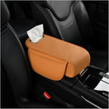 Center Console Cover for KIA Seltos 2019 2020 2021 2022 2023 2024 2025, Leather Arm Rest Armrest Cover for Car, Center Console Armrest Cover Armrest Storage Box, Interior Accessories