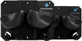 Ultimate Ski & Snowboard Wall Storage Rack - Fits any Ski or Snowboard - Save Your Rocker, Tips and Tails - Damage-free - 2x - Black