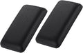 2pcs Car Arm Rest Elbow Pads, Auto Center Console Knee Cushion Adjustable Height Soft Leather Pad Knee Support Pad with Memory Foam for Universal Car Interior Accessories(Black)