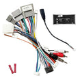 16Pin Aftermarket Android Car Radio Harness Adapter for Honda Civic 2012-2015 CR-V 2012-2015, 16Pin Android Car Stereo Wiring Harness with SWC Radio Antenna Adapter for Honda Civic CR-V