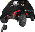 UTV Cover 2 Seater Waterproof Outdoor,Side by Side ATV Covers,Durable Anti-UV All Weather Protection, Compatible with Polaris Ranger General Can-am Defender Pioneer SXS Kawasaki Storage,126"x70"x75"
