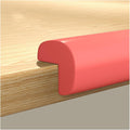 XPLKQXE Sharp Edge Safety Corner Edge Foam Padding, Edge Guards Bumpers Adhesive, Edge Corner Protector Guards for Table Edges & Sharp Corners(Red,5pcs)
