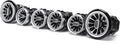 C238 Vent Led Kit,W213 Air Vent Ambient Light,6pcs 64 Color Front LED Turbine Air Vent Ambient Light Kit Replacement for Benz EClass W213 C238 20172021