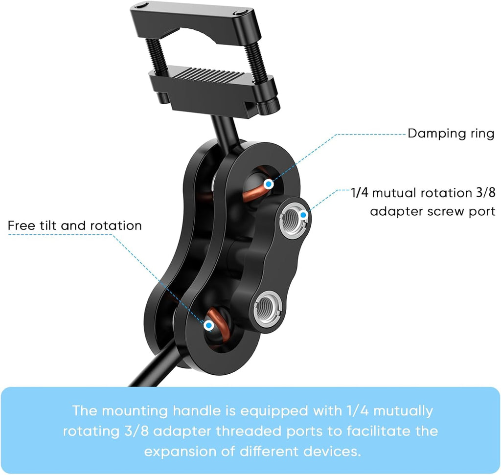 Radar Detector Rearview Mirror Rod Mounting Bracket and Radar Direct Power Cord Hardwired Kit and Fuse Tap(for Escort Max / Max2/ MAX360 Radar)