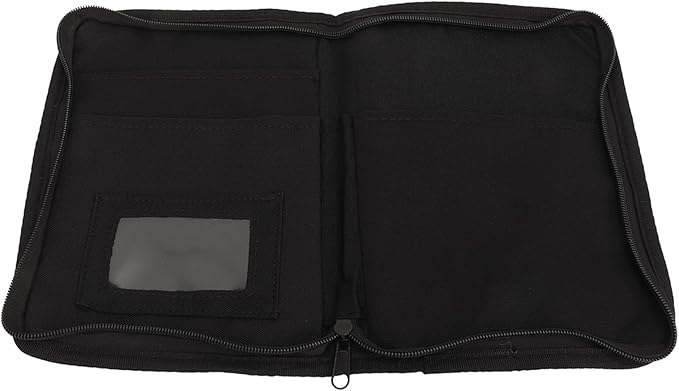Dioche Car Glove Compartment Organizer 6 Pockets Multifunctional Zipped Design Portable Car Document Holder Universal for