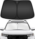 ARISMOTOR Windshield Sun Shade for Honda Pilot 2016-2024, Custom Fit Foldable Front Window Sunshade Sun Visor Protector, Block UV Rays Keep Your Car Cooler