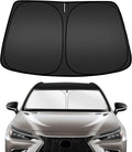 ARISMOTOR Windshield Sun Shade for Ni-ssan Kicks 2018-2024, Custom Fit Foldable Front Window Sunshade Sun Visor Protector, Block UV Rays Keep Your Car Cooler