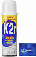 K2R SpotLifter Spot Remover Spray – Quick-Drying Stain Remover for Clothing, Carpets, Upholstery & Wallpaper – Built-In Brush Cap for No-Mess Touch-Ups – 10oz (1, 1)