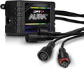 OPT7 Aura Original Control Box O with SoundSync, for Aura Car Interior LED Lights & Boat LED Lights with 4 Pin RGB Round Waterproof Connector