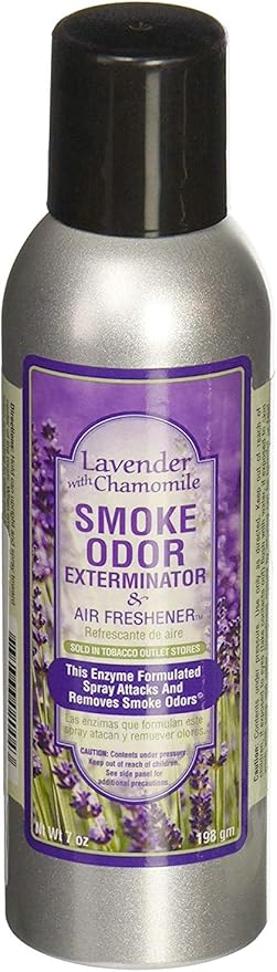 Tobacco Outlet Products - Creamy Vanilla and Lavender With Chamomile Smoke Odor Exterminator 7oz Sprays 2 Pack (1 Each)