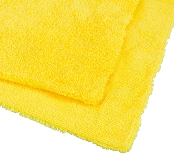 Maxshine 16" x 16" Universal 5-Piece Edgeless Microfiber Towel Set – Ultra Plush, Extra Absorbent 380GSM – Ideal for Car Wash, Home Cleaning & Pet Drying – Detailing Supplies