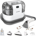 COCEAN Multi-Purpose Portable Carpet and Upholstery Cleaner, Carpet Cleaner Machine Powerful Suction Spot Cleaning, Deep Stain Cleaning for Carpet, Car Seats, Pets, Couches, with Dual Size BrushHead
