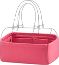 DGAZ Silk Purse Organizer Insert Fits LV Speedy 16/20/25/30/35/40/45 bags，Silky Smooth Bag Organizer，Luxury Handbag & Tote Shaper(Rose lipstick,New nano 16)