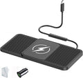 Wireless Car Charger Pad for Benz C 219 2004–2010,20W Fast Wireless Phone Charger Cell Phone Cordless Charging mat,Non-Slip Phone Charging,30cm Cable Type-C