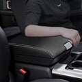 for RAM 2009-2018 Center Console Cover Anti-Scratch Waterproof Leather Armrest Pad Protector Cushion for Dodge RAM 1500 2500 3500 4500 5500 2009-2018 Interior Accessories(Carbon Fiber)
