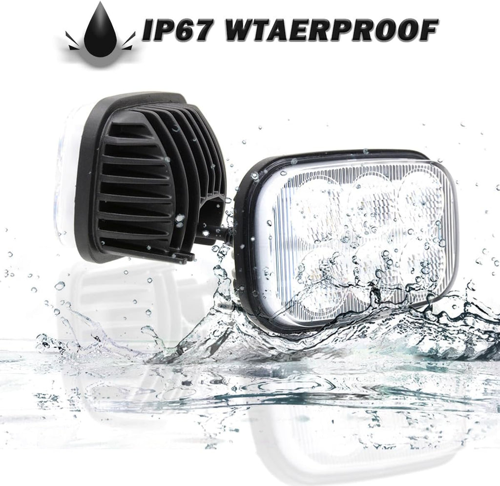LED Work Light Flood Beam Compatible With Case SR130 SR200 SR175 TV380 SR250 SV250 SR150 TR270 TR320 SV185 SV300 SR220 New Holland L213 C238 L215 C227 (1)