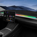 LED Car Ambient Lighting Strip for Tesla High Brightness with APP Control Multiple Colors and Car LED Strip Lighting Neon Lights for Model 3/Y (Dashboard)