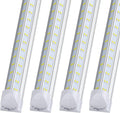 (Pack of 20), 8FT LED Shop Light Fixture - 150W 19000LM, 6000K Cold White, T8 Integrated V Shape 8' Tube Lights, High Output Bulbs for Garage Warehouse Workshop,8Feet 8Foot Led Fluorescent Bulbs