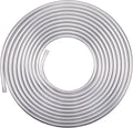 1/4" OD Aluminum Hard Fuel Line Hardline Tube Tubing Coil 25 Feet Roll