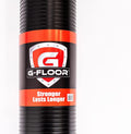 G-Floor Garage Flooring 5' x 10' Midnight Black Ribbed Channel Vinyl Protector Mat - Industrial Strength for Home or Commercial Use