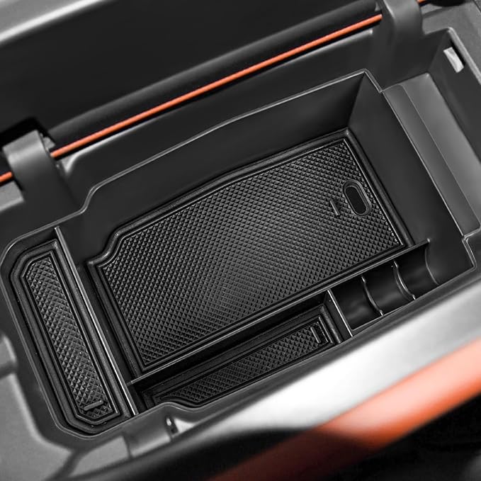 Center Console Organizer Compatible with 2023 2024 2025 2026 Mazda CX-50 Center Console Insert Tray Armrest Storage Box Coin Holder Interier Accessories