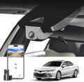 Mangoal Front 4K & Rear 1080p Dash Cam Custom fit for Toyota Camry & Camry Hybrid 2021 2022 2023 2024(Model A),LE L XLE TRD XSE SE etc, UHD 2160P Video, App & WiFi,128GB Card, Not fit for Camry 2025
