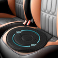 FACULX Rotating Seat for Car 360° Swivel Seat for Car for Elderly Non-Slip Portable Rotating Car Seat Pad for Driving, Chairs, Stool Chair, Ergonomic Design (Black)