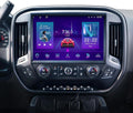 13.1" 8Core 8+128G Car Radio for Chevy Silverado GMC Sierra 2014-2018,5Ghz WiFi Android 12 2K Screen Radio Wireless CarPlay Android Auto BT DSP 48EQ Backup Camera Mic,Black