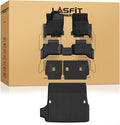 LASFIT Floor Mats for Toyota 4Runner 2025 2026 5 Seats(Not fit Hybrid) wtih Trunk mat&backrest mat, All Weather TPE Custom Fit Floor Liner for 4 Runner SR5/TRD/Limited 6th gen Front&Rear Car Mats