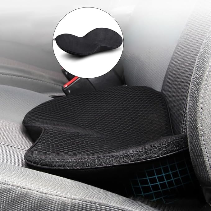 Portable and Lightweight Car Seat Cushion with Lumbar Support for Daily Use and Travel