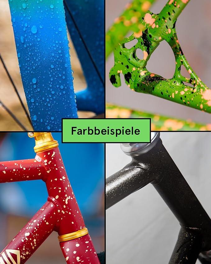 Spray.Bike Spray Paint | Designed Mainly for Bicycles | Multi-Use Acrylic Spray Paint for Metal, Plastic | High Coverage Bike Paint, 400ml, Limehouse
