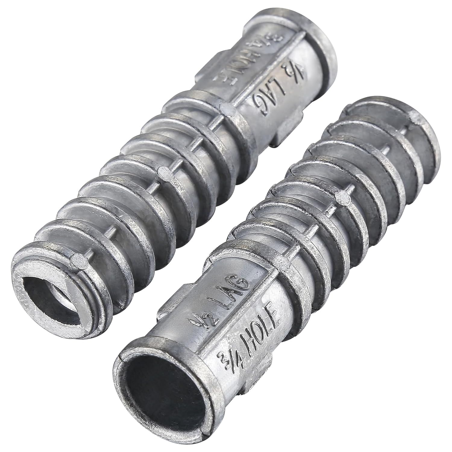 Wensilon(30pcs) 5/8 * 2 Lag Shield Anchor Long Zinc Alloy Bolts Concrete Anchors, Zinc Alloy Masonry Anchors Hole