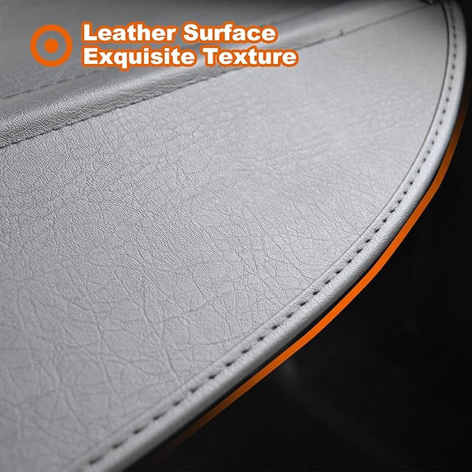 Cargo Cover for Hyundai Tucson 2026 2025 Accessories 2024 2023 2022(Leather),Retractable Trunk Cover Organizer Security Shielding Shade Tonneau Cover for Hyundai Tucson Accessories